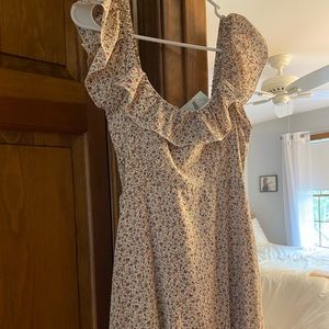 Never worn off the shoulder dress